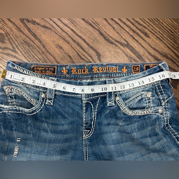 Rock Revival May Easy Boot Women's Medium Wash Boot Cut Jeans Size 29 - Picture 9 of 11